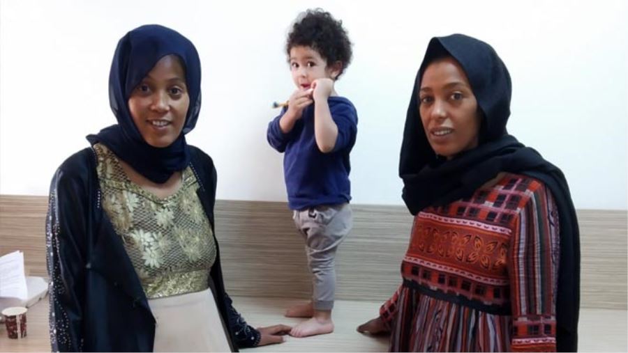 KAYSERİ’DE KARANTİNADAKİ ETİYOPYALI KADINLARDAN CUMHURBAŞKANINA TEŞEKKÜR