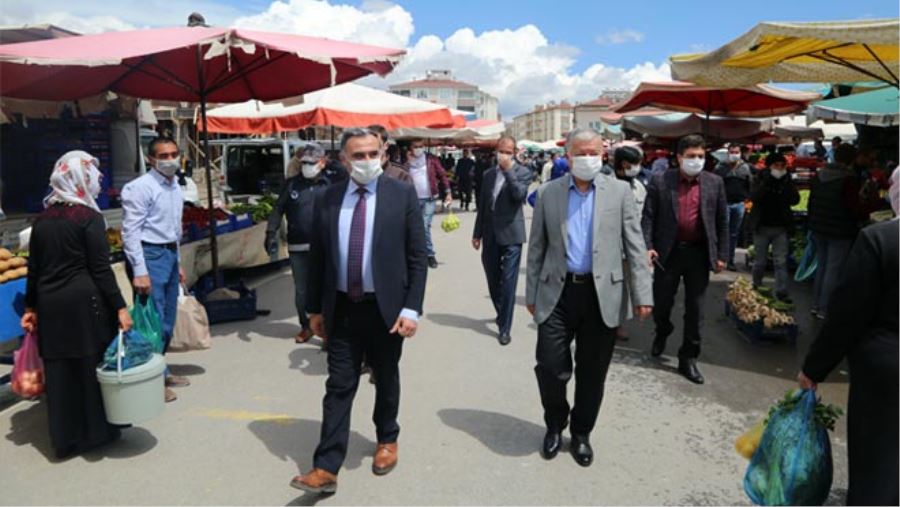 DEVELİ’DE İLÇE PROTOKOLÜ KORONA VİRÜS TEDBİRLERİNE