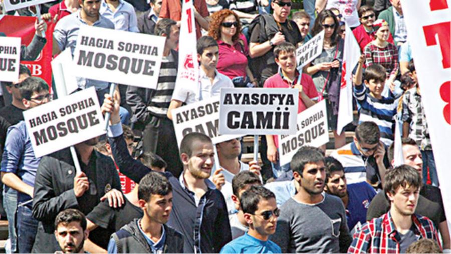 MTTB ŞUBE BAŞKANI KAYA: ZİNCİRLER KIRILACAK, AYASOFYA AÇILACAK!