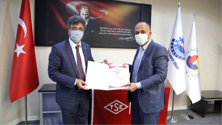 KAYSO COVİD-19 GÜVENLİ ÜRETİM/HİZMET BELGESİ ALDI