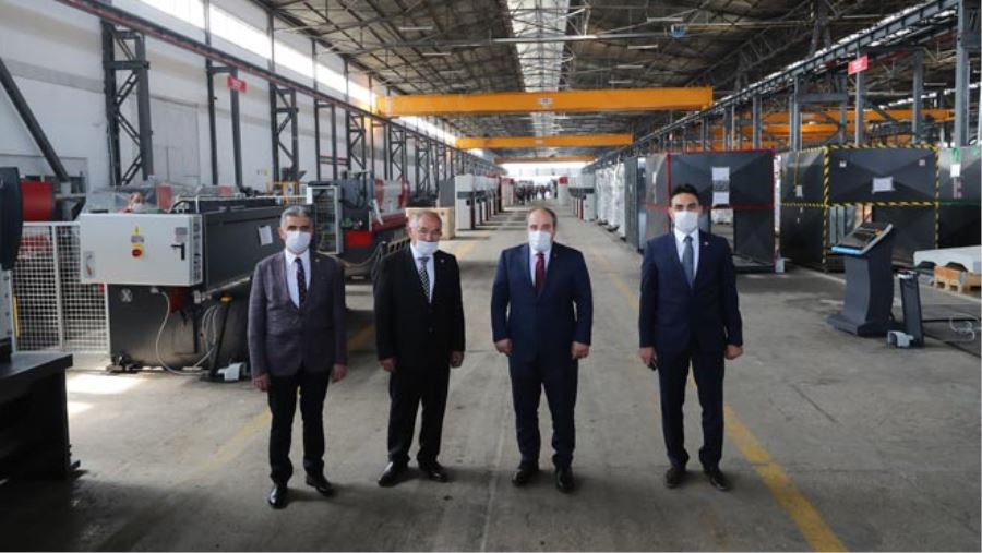 BAKAN VARANK, DENER MAKİNA