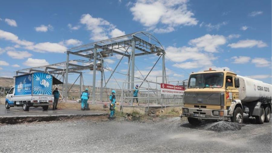 KOCASİNAN’IN  MODERN KURBAN KESİM VE SATIŞ YERLERİ BAYRAMA HAZIRLANIYOR 