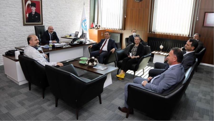 ERÜ REKTÖRÜNDEN, KAYÜ REKTÖRÜNE’HAYIRLI OLSUN’ ZİYARETİ