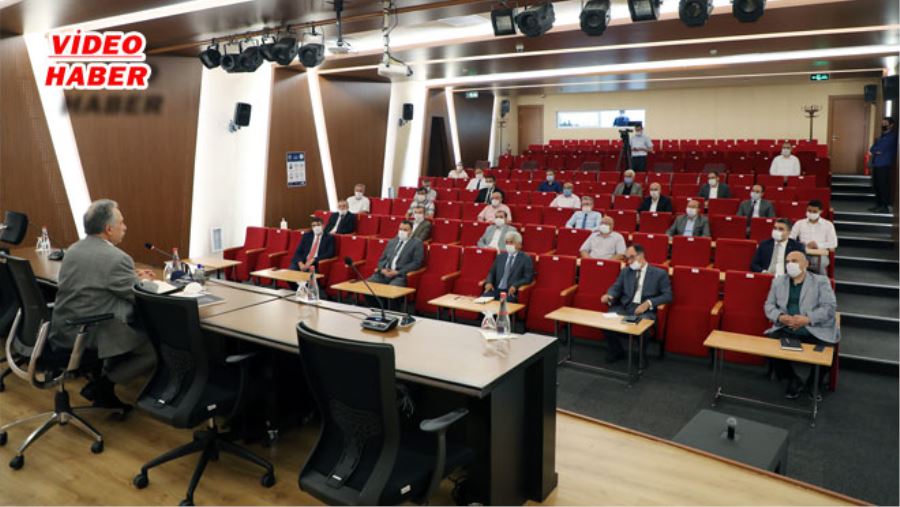 TALAS’TA PROJE VE YATIRIM DEĞERLENDİRME TOPLANTISI