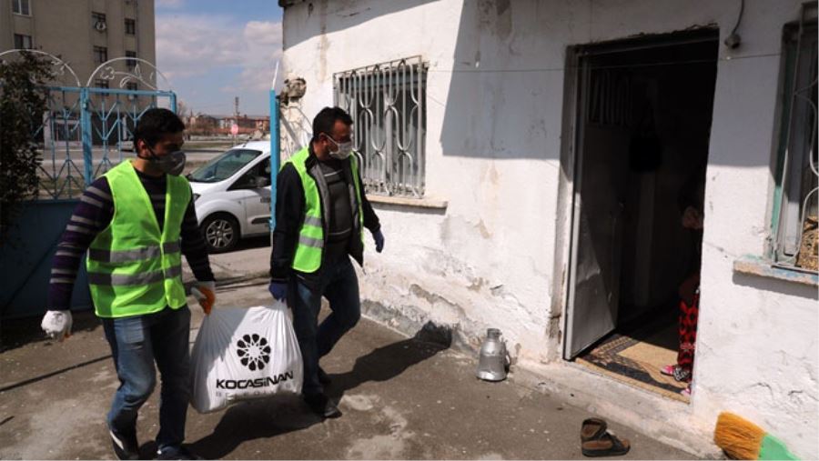 KOCASİNAN VEFA DESTEK GRUBU, 15 BİN AİLENİN YÜREĞİNE DOKUNDU                                                                                