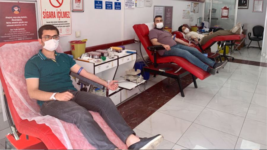 GENÇ ASKON KAN BAĞIŞI YAPTI