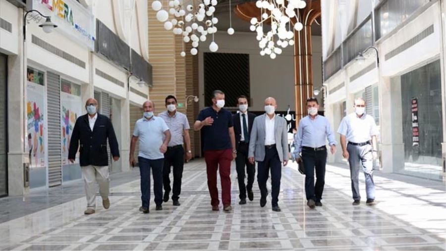 BAŞKAN ÇOLAKBAYRAKDAR, KUMSMALL’I ZİYARET ETTİ