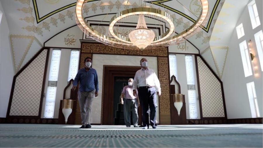 CAVİT YURTTAŞ CAMİ AÇILIŞA HAZIR