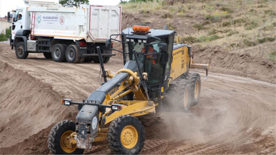 TALAS’TA YENİ YOLLAR AÇILIYOR