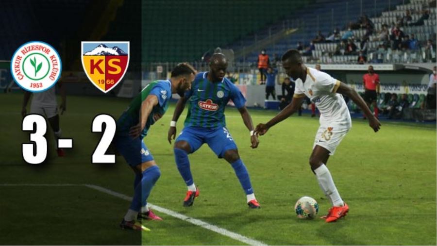 KAYSERİSPOR, 90+3’TE YIKILDI