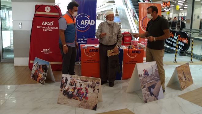 AFAD EKİPLERİNDEN FARKINDALIK ÇALIŞMASI