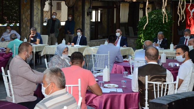 VALİ GÜNAYDIN BÜNYAN’DA MUHTARLARLA BULUŞTU