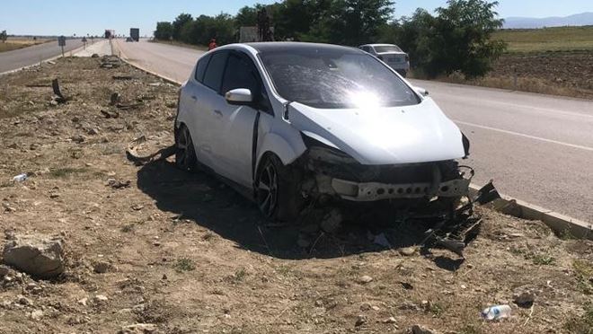 PINARBAŞI’DA KORKUTAN KAZA