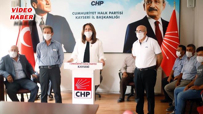 CHP İL BAŞKANI ÜMİT ÖZER’DEN BASIN TOPLANTISI