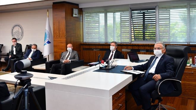 BAŞKANLAR “PANDEMİ TOPLANTISI”NA BİRLİKTE KATILDI