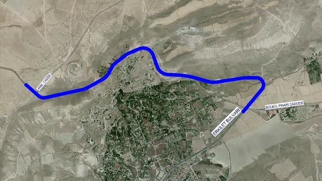 BÜYÜKŞEHİR’DEN ERKİLET’TE ÖNEMLİ YOL ÇALIŞMASI