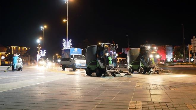 KOCASİNAN, DEZENFEKTE EDİLMEDİK YER BIRAKMIYOR