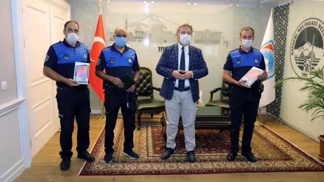 BAŞKAN PALANCIOĞLU ZABITA HAFTASINI KUTLADI