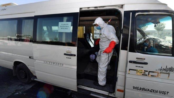 KAYSERİ OSB KORONAVİRÜS SALGININA KARŞI TEDBİR ALMAYA DEVAM EDİYOR