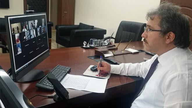 İL SAĞLIK MÜDÜRÜ BENLİ, PANDEMİ SÜRECİNİ İLÇE SAĞLIK MÜDÜRLERİ İLE DEĞERLENDİRDİ