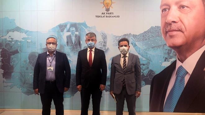 ÇOPUROĞLU İLÇE BAŞKANLARINI AÇIKLADI