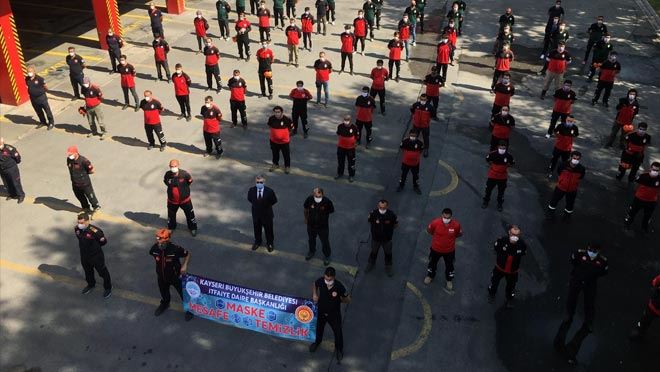 BÜYÜKŞEHİR İTFAİYESİ 256 PERSONEL VE 53 ARAÇLA HİZMET VERİYOR