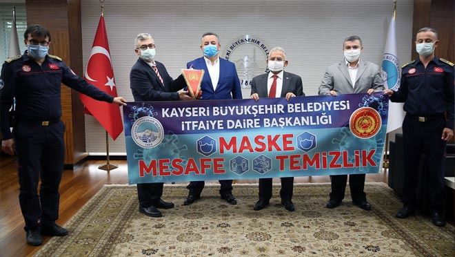 BÜYÜKKILIÇ’A İTFAİYE HAFTASI ZİYARETİ