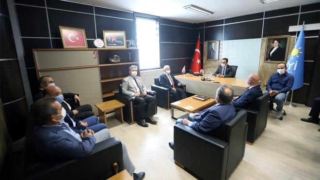 BAŞKANLARDAN MHP, CHP VE İYİ PARTİYE ZİYARET