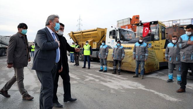 BAŞKAN PALANCIOĞLU ULAŞIM EKİBİNE ŞÜKRANLARINI SUNDU