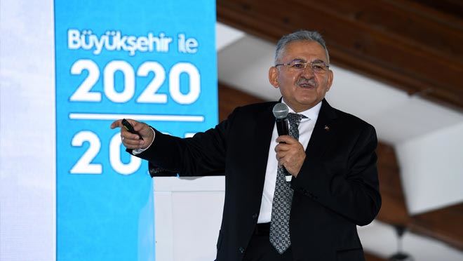 BAŞKAN BÜYÜKKILIÇ 2020’DE YAPILANLARI, 2021’DE YAPILACAKLARI ANLATTI