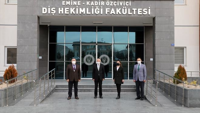 NNYÜ DİŞ HEKİMLİĞİ FAKÜLTESİ İLE TED KAYSERİ KOLEJİ LİSESİ ARASINDA