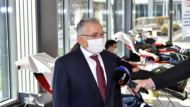 BÜYÜKŞEHİR PERSONELİNDEN KAN BAĞIŞI