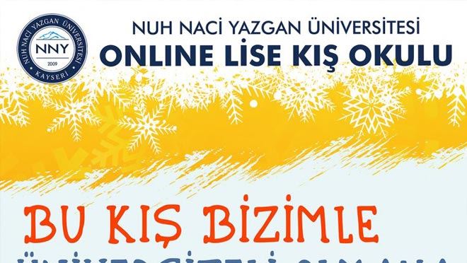 BU KIŞ BİZİMLE ÜNİVERSİTELİ OLMAYA VAR MISIN?