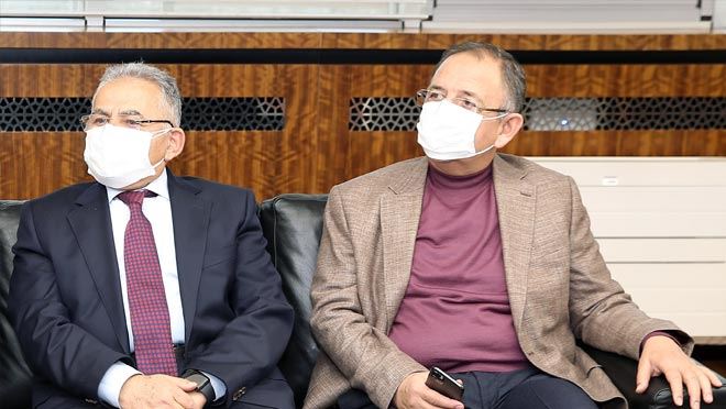 ÖZHASEKİ’DEN BAŞKAN BÜYÜKKILIÇ’A ZİYARET