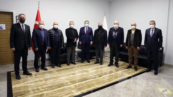 BAŞKAN PALANCIOĞLU ‘SERBEST BÖLGE’DE Kİ İŞYERLERİNİ ZİYARET ETTİ