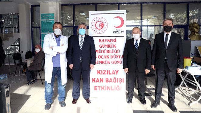 BAŞKAN PALANCIOĞLU KAYSERİ GÜMRÜK MÜDÜRLÜĞÜ’NÜ ZİYARET ETTİ