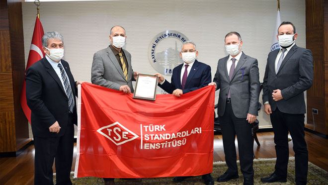 KAYSERİ ULAŞIM A.Ş.’YE ÖNEMLİ BİR SERTİFİKA DAHA