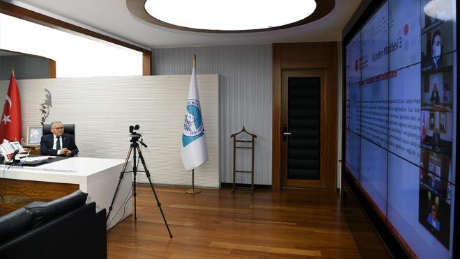 BAŞKAN BÜYÜKKILIÇ ORAN KALKINMA AJANSI TOPLANTISI