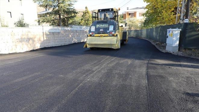 58 MAHALLEDE ASFALT ÇALIŞMASI