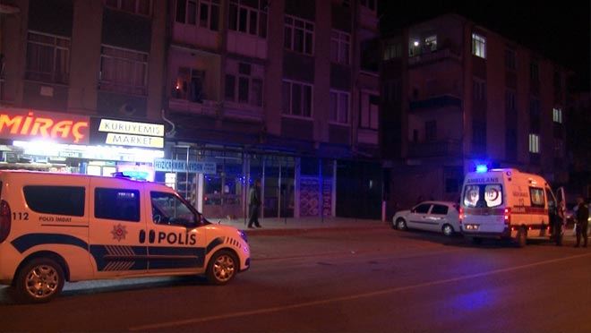 YEŞİLIRMAK CADDESİ’ NDE KORKUTAN  YANGIN