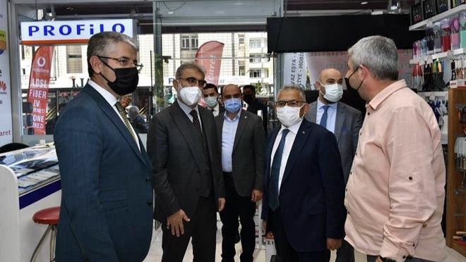 AK KURMAYLAR’DAN ESNAF ZİYARETİ