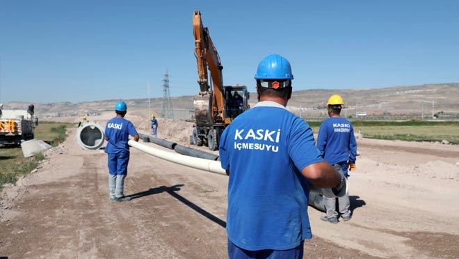 KASKİ’DEN ALT YAPI ATAĞI