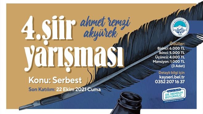 18 BİN LİRA ÖDÜLLÜ ŞİİR YARIŞMASI