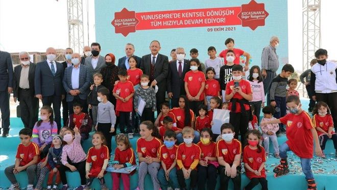 YUNUS EMRE KENTSEL DÖNÜŞÜM KONUTLARI 2. ETABI TANITILDI