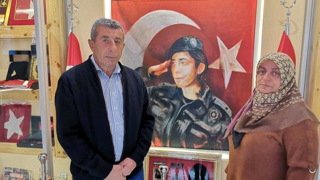 ŞEHİT AİLESİNDEN TÜRKKAN VE AKŞENER