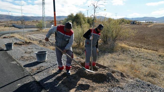 MELİKGAZİ BELEDİYESİ BİN 111 FİDANI TOPRAKLA BULUŞTURDU