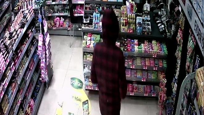 MASKELİ HIRSIZ KAMERA GÖRÜNTÜSÜ İZLENEREK YAKALANDI  