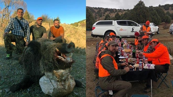 BULGAR AVCILAR PINARBAŞI’NDA 70 DOMUZ AVLADI