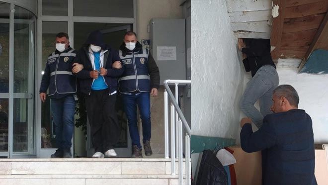 3 YILDIR ARANIYORDU, ÇATIDA YAKALANDI