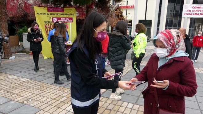 KADINA ŞİDDETE KARŞI BİLGİLENDİRME